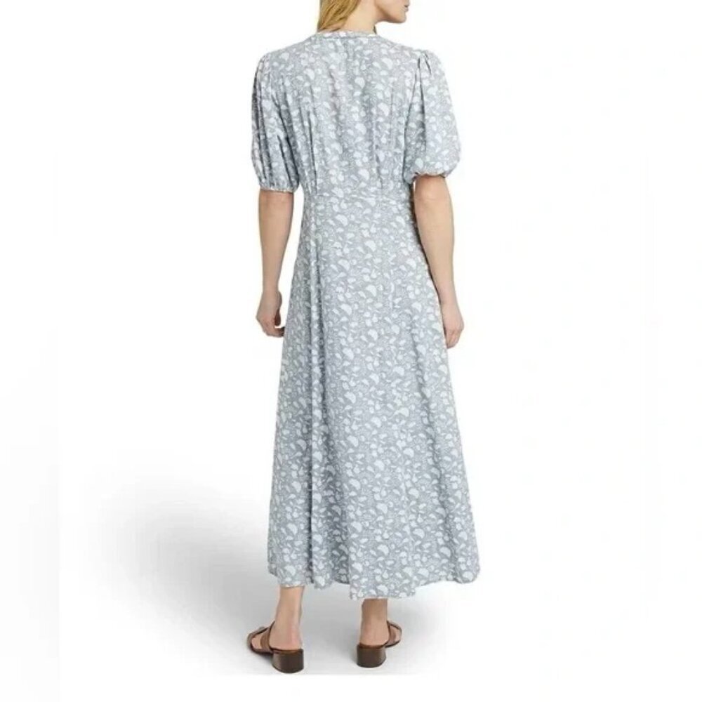 Faherty Maxi Dress Floral Boho Prairie Size XS - Picture 3 of 15
